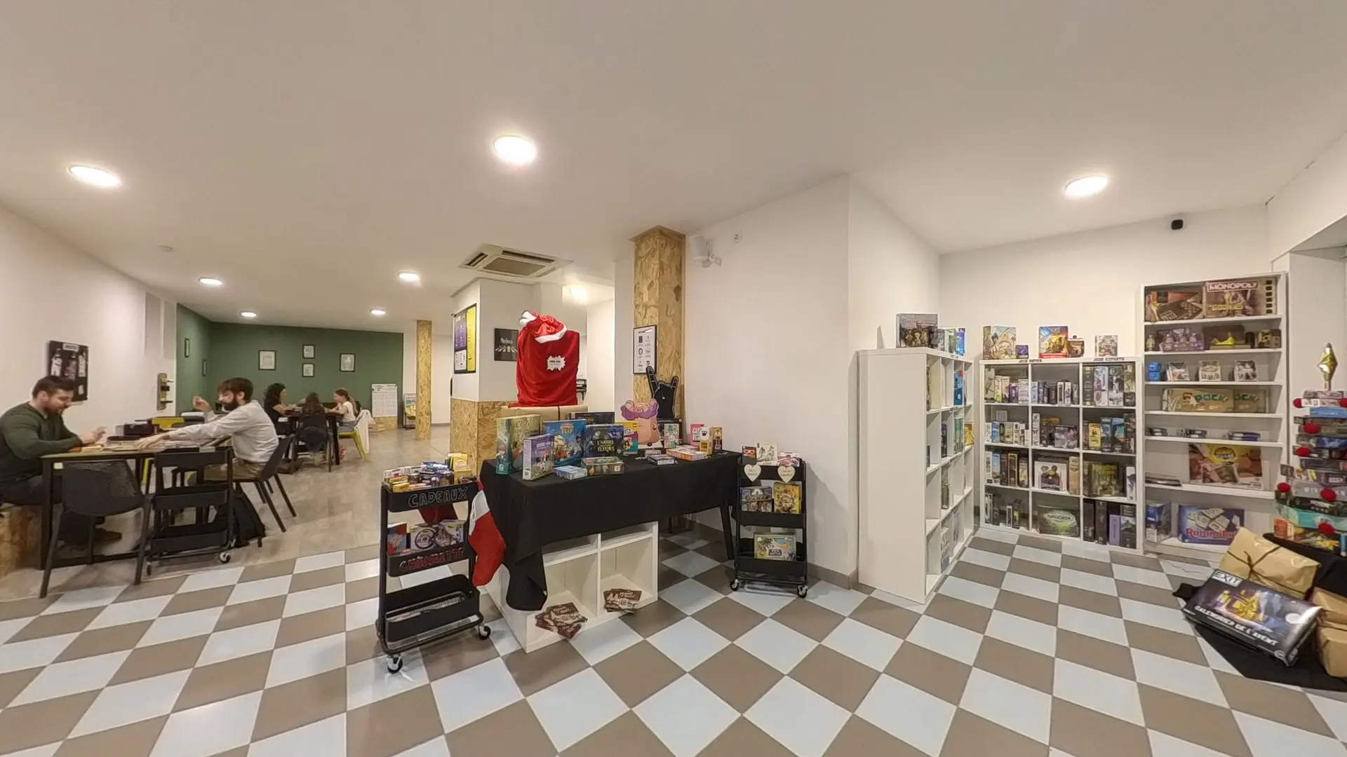 Les tuiles bar à jeux de société